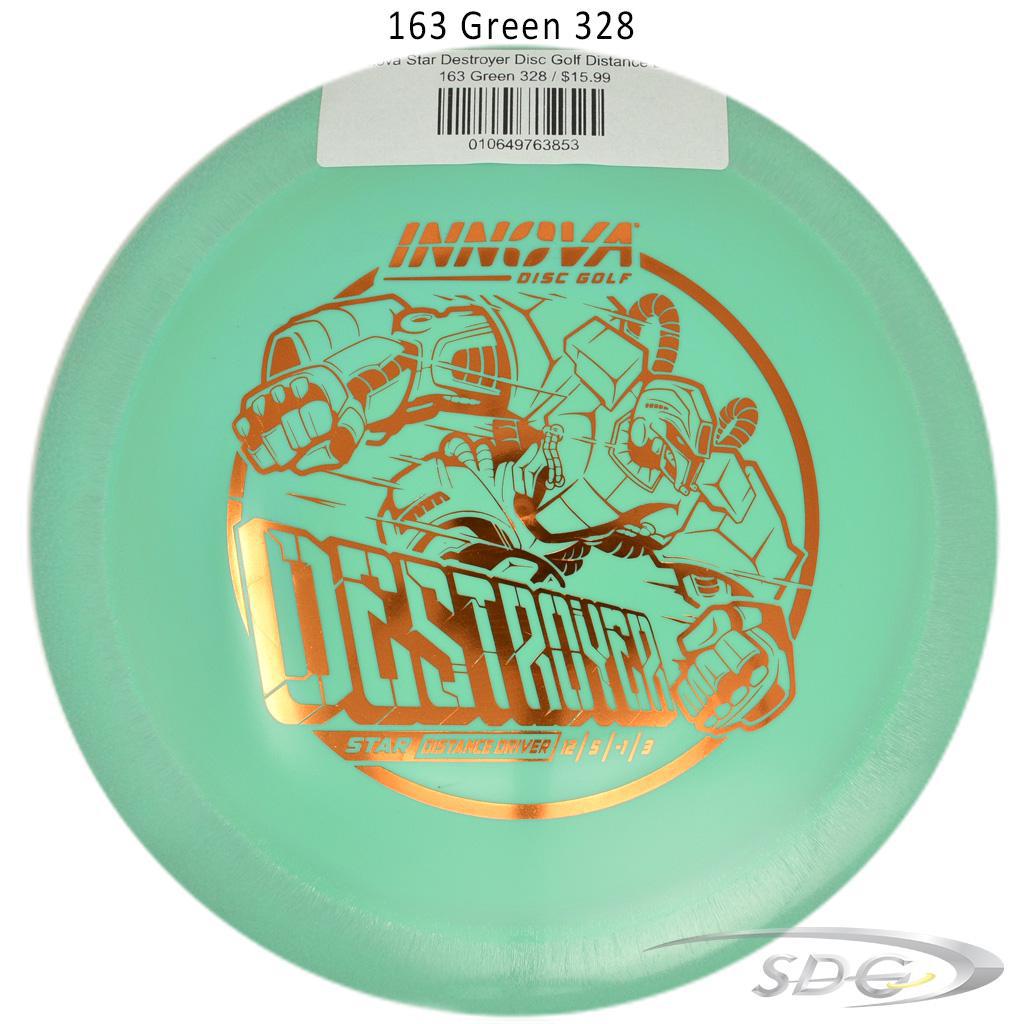 innova-star-destroyer-disc-golf-distance-driver 163 Green 328 