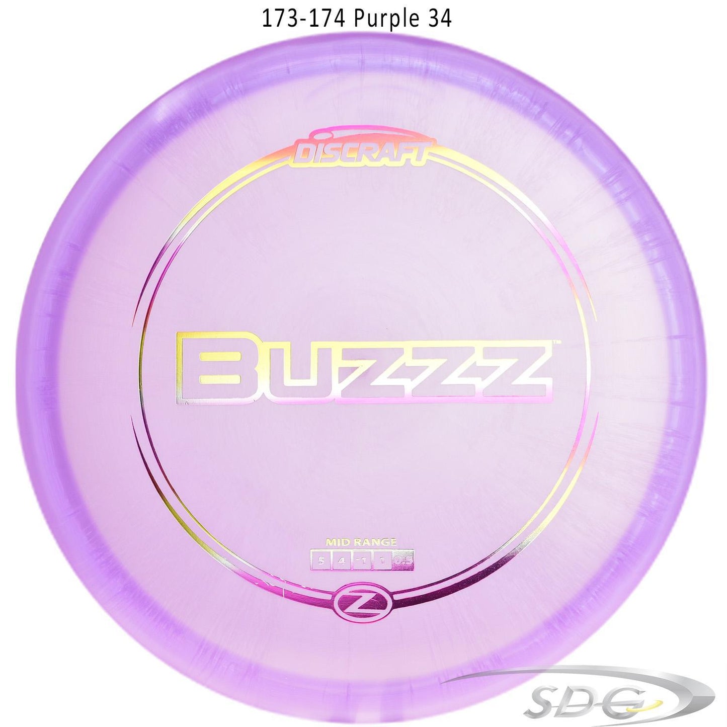 discraft-z-line-buzzz-disc-golf-mid-range 173-174 Purple 34