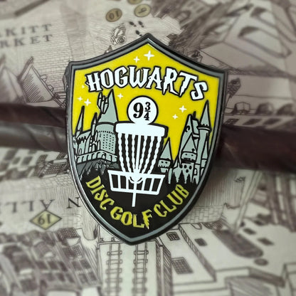 Hogwarts Disc Golf Club Pin