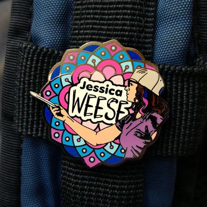 Jessica Weese Series 2 Disc Golf Pin