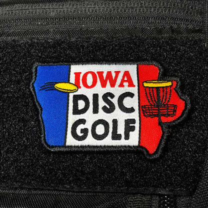 Iowa Disc Golf Patch - Perfect Disc Golf Gift