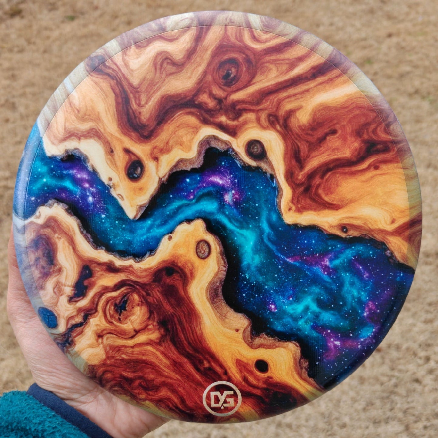 The Galactic Grain: Sense-X Gloss Textured Disc