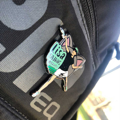 Lisa Fajkus Disc Golf Pin - Series 1