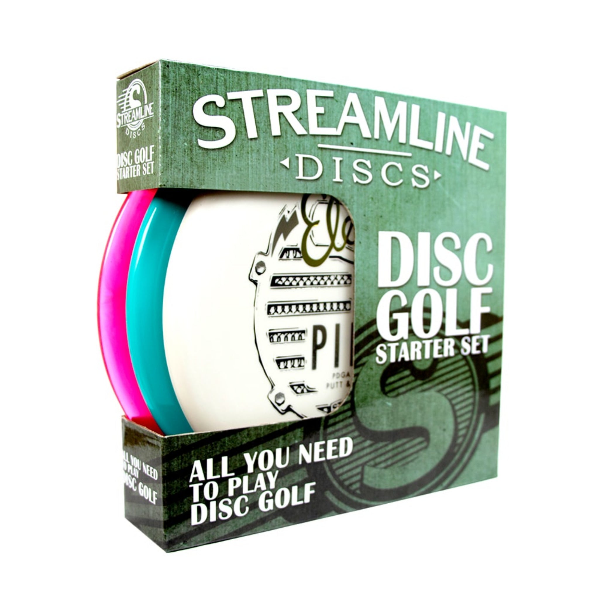 Disc Golf Starter Set - Streamline Premium 3-Disc Box Set – Sabattus ...