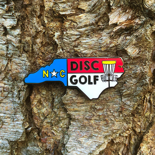 North Carolina Disc Golf Pin