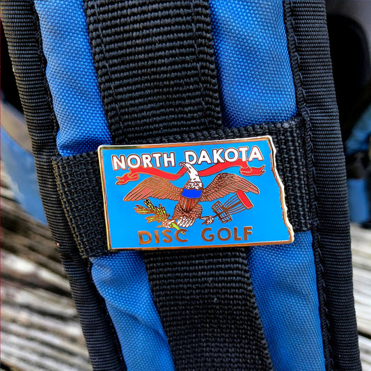 North Dakota Disc Golf Pin