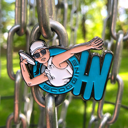 Ohn Scoggins Disc Golf Pin