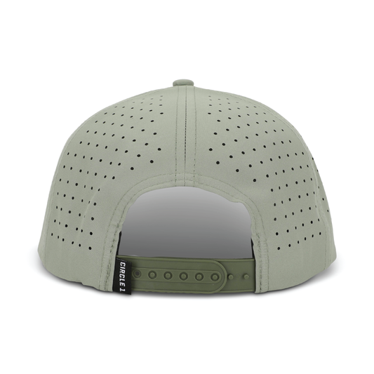 C1 Perforated+ Rope Hat - Olive