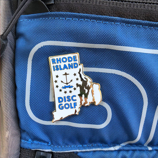 Rhode Island Disc Golf Pin