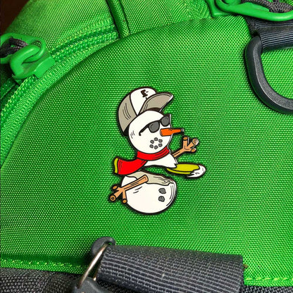 Winter 2022 Snowman Disc Golf Pin