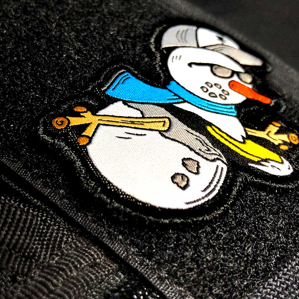 Snowman Winter Disc Golf Patch™