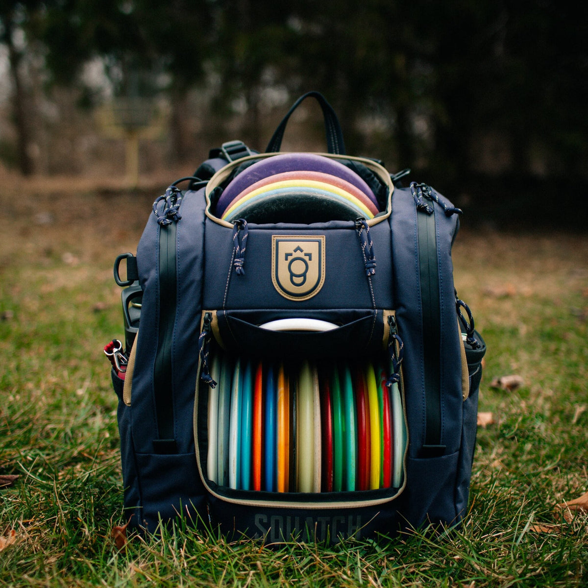 Squatch Navy Lore Disc Golf Bag