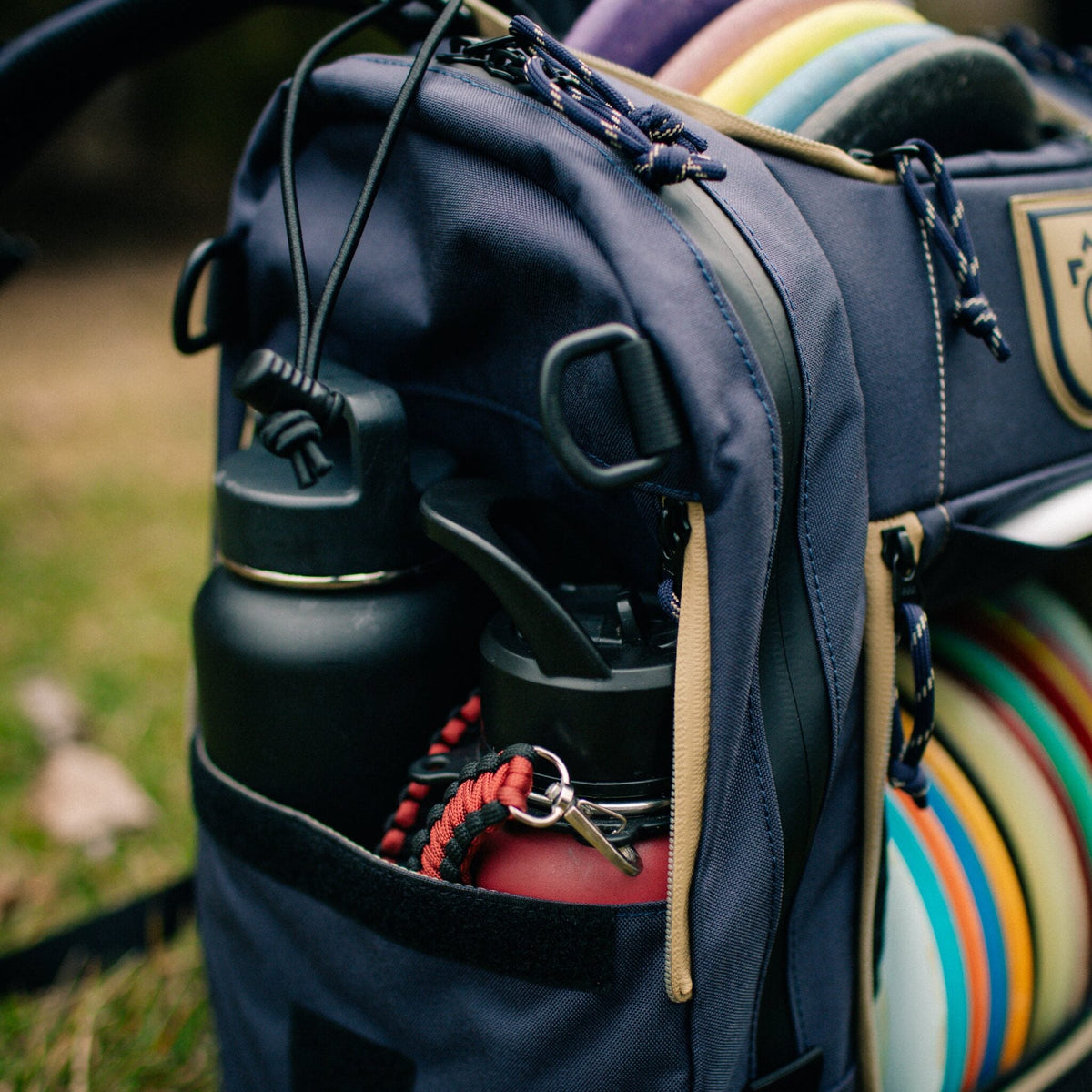Squatch Navy Lore Disc Golf Bag