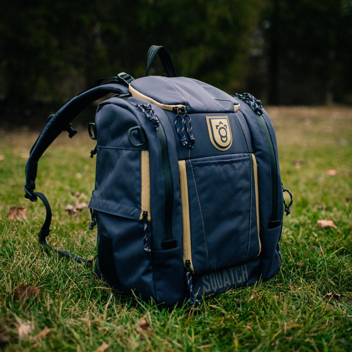 Squatch Navy Lore Disc Golf Bag