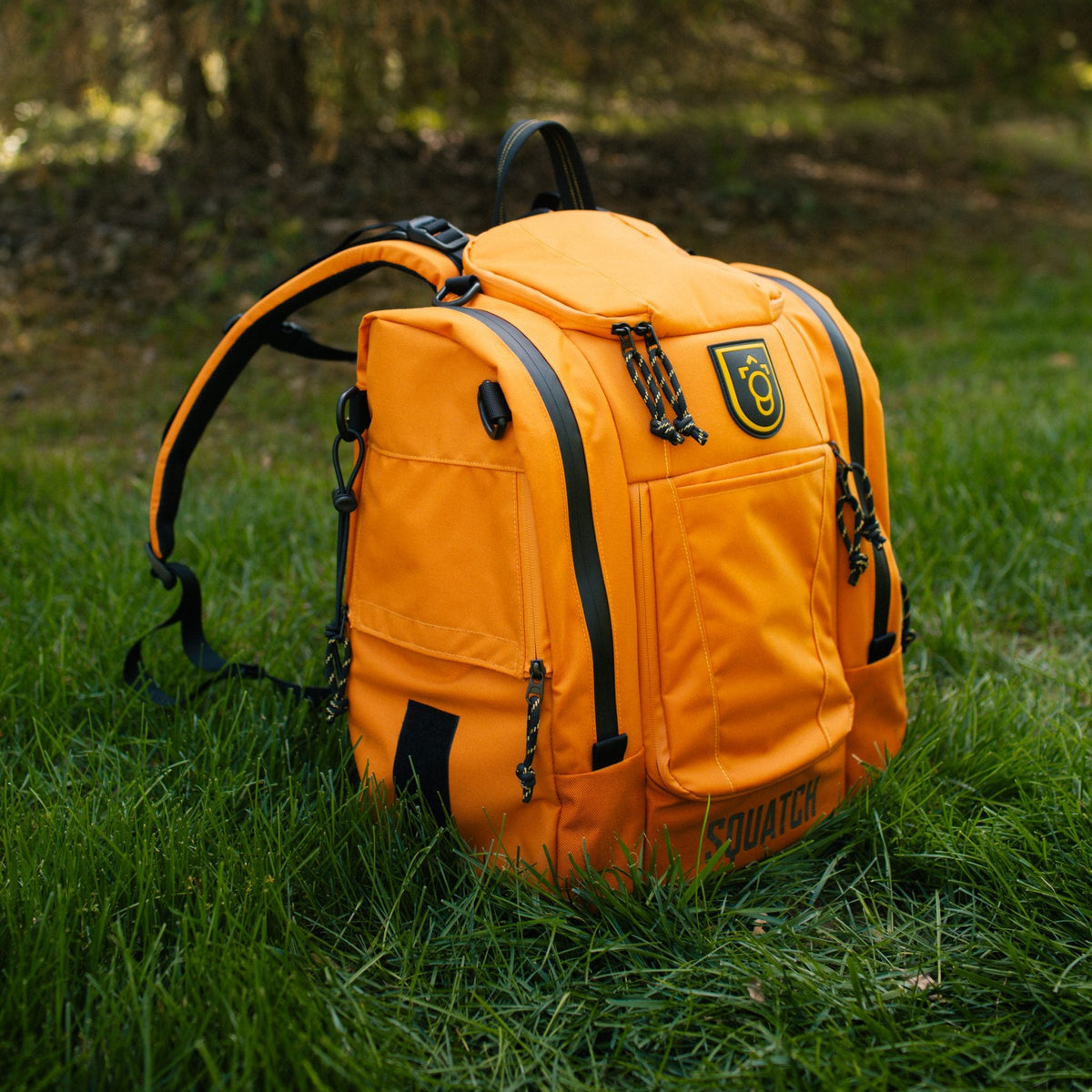 Squatch Orange Lore Disc Golf Bag