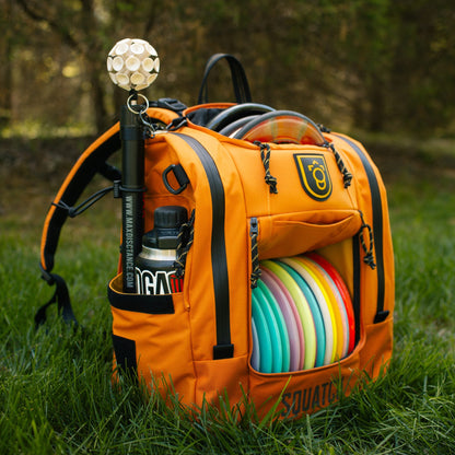 Squatch Orange Lore Disc Golf Bag