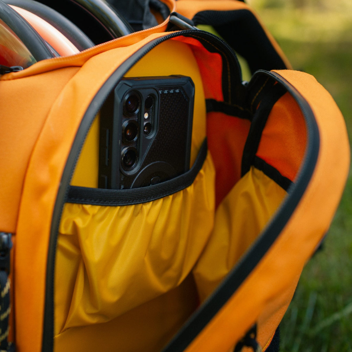Squatch Orange Lore Disc Golf Bag