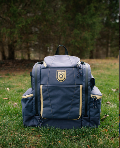 Squatch Legend 3.0 Navy Disc Golf Backpack w/ Cooler Disc Golf Bags
