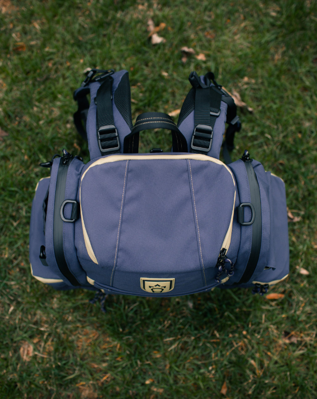 Squatch Legend 3.0 Navy Disc Golf Backpack w/ Cooler Disc Golf Bags