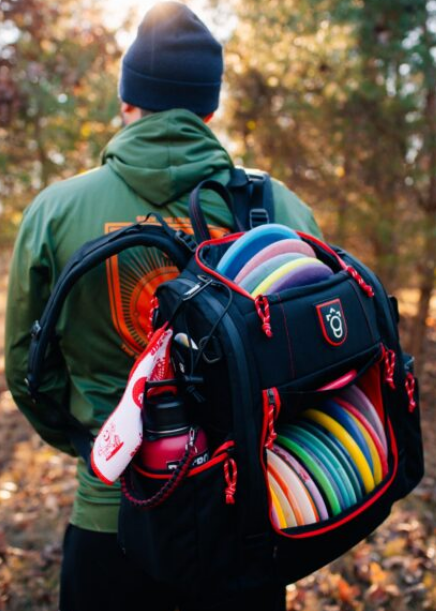 Squatch Legend 3.0 Volcanic Disc Golf Backpack w/ Cooler Disc Golf Bags