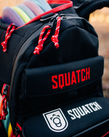 Squatch Legend 3.0 Volcanic Disc Golf Backpack w/ Cooler Disc Golf Bags