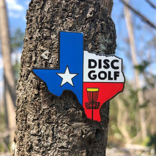 Texas Disc Golf Pin