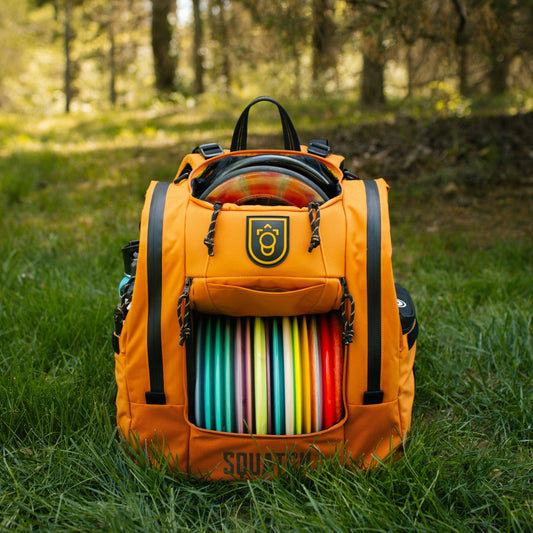 Squatch Orange Lore Disc Golf Bag