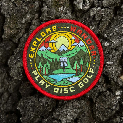 Wander Explore Play Disc Golf Patch