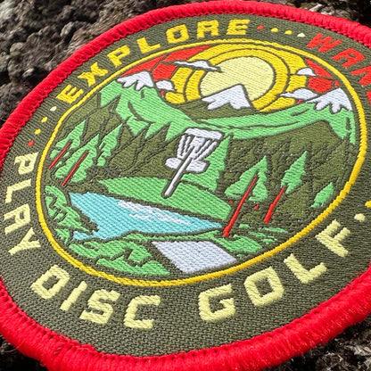 Wander Explore Play Disc Golf Patch