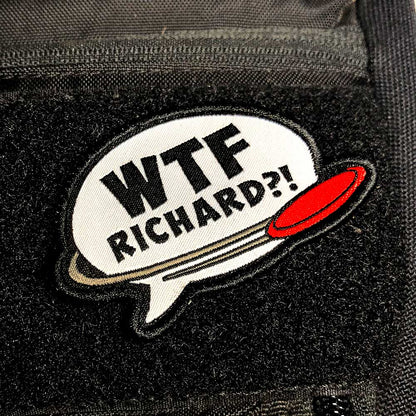 WTF Richard Disc Golf Patches™