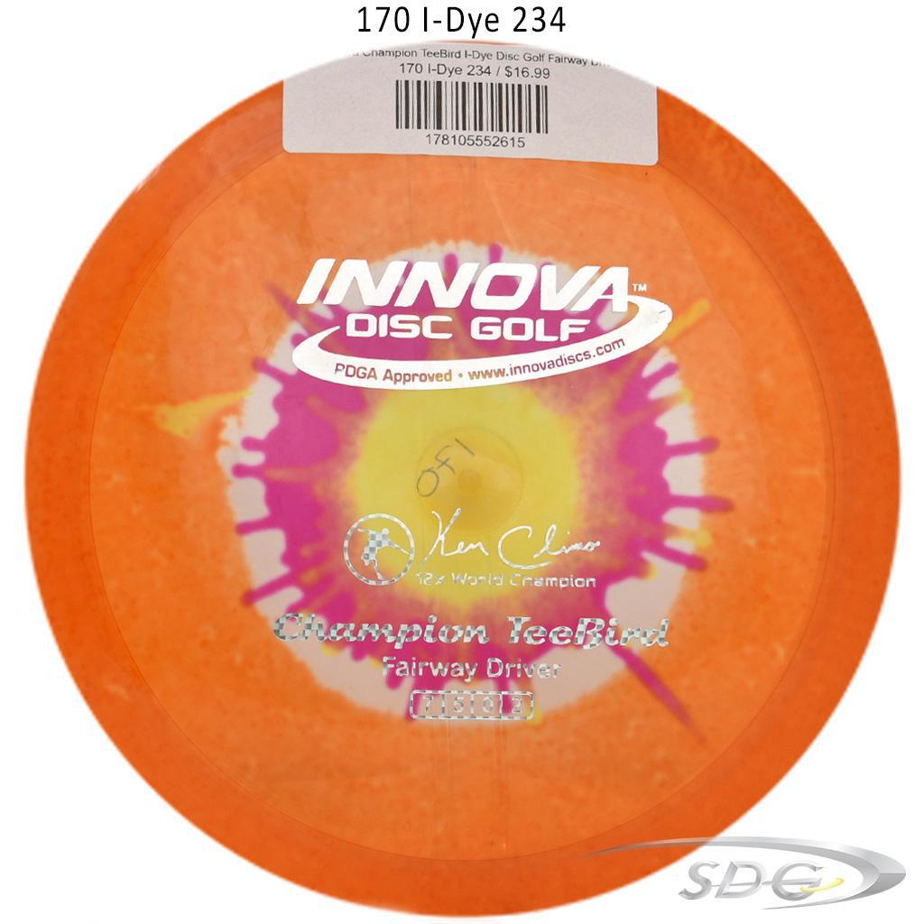 innova-champion-teebird-i-dye-disc-golf-fairway-driver 170 I-Dye 234 