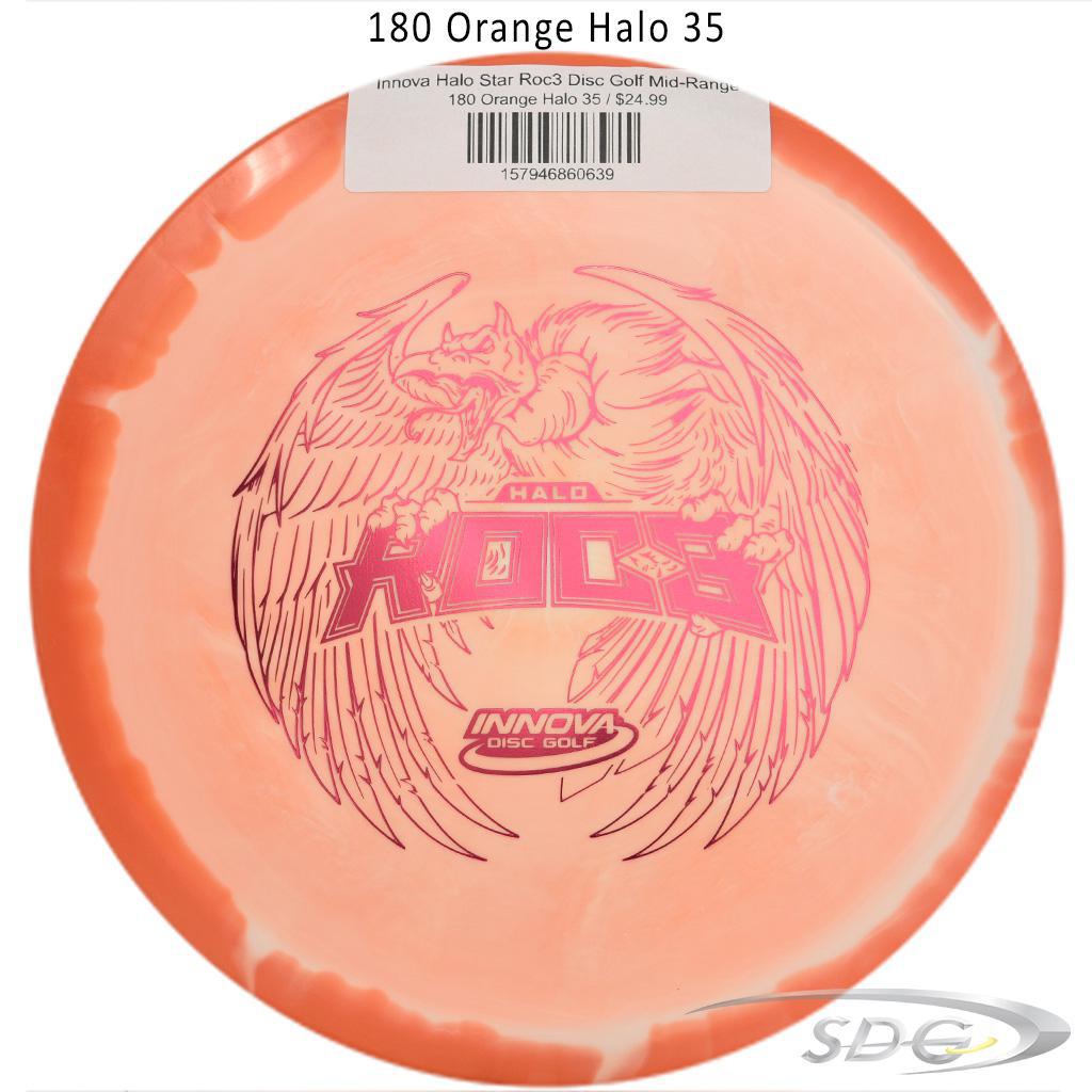 innova-halo-star-roc3-disc-golf-mid-range 180 Orange Halo 35 