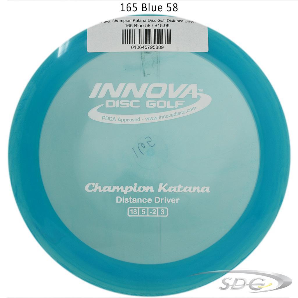 innova-champion-katana-disc-golf-distance-driver 165 Blue 58 