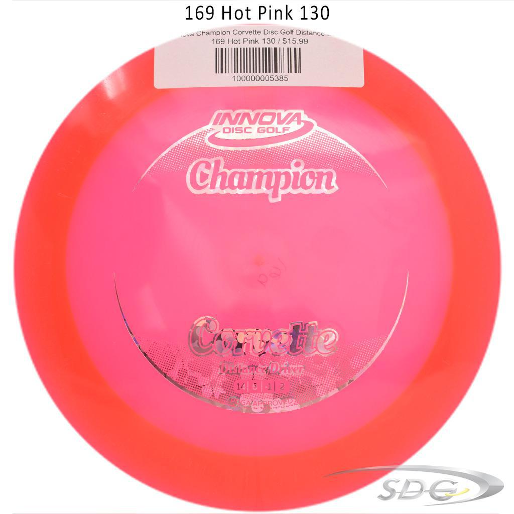innova-champion-corvette-disc-golf-distance-driver 169 Hot Pink 130 
