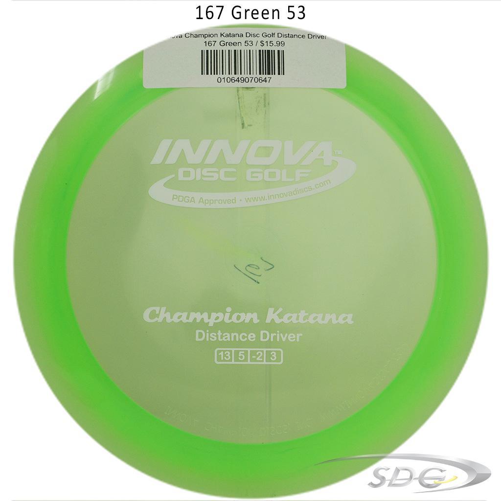 innova-champion-katana-disc-golf-distance-driver 167 Green 53 