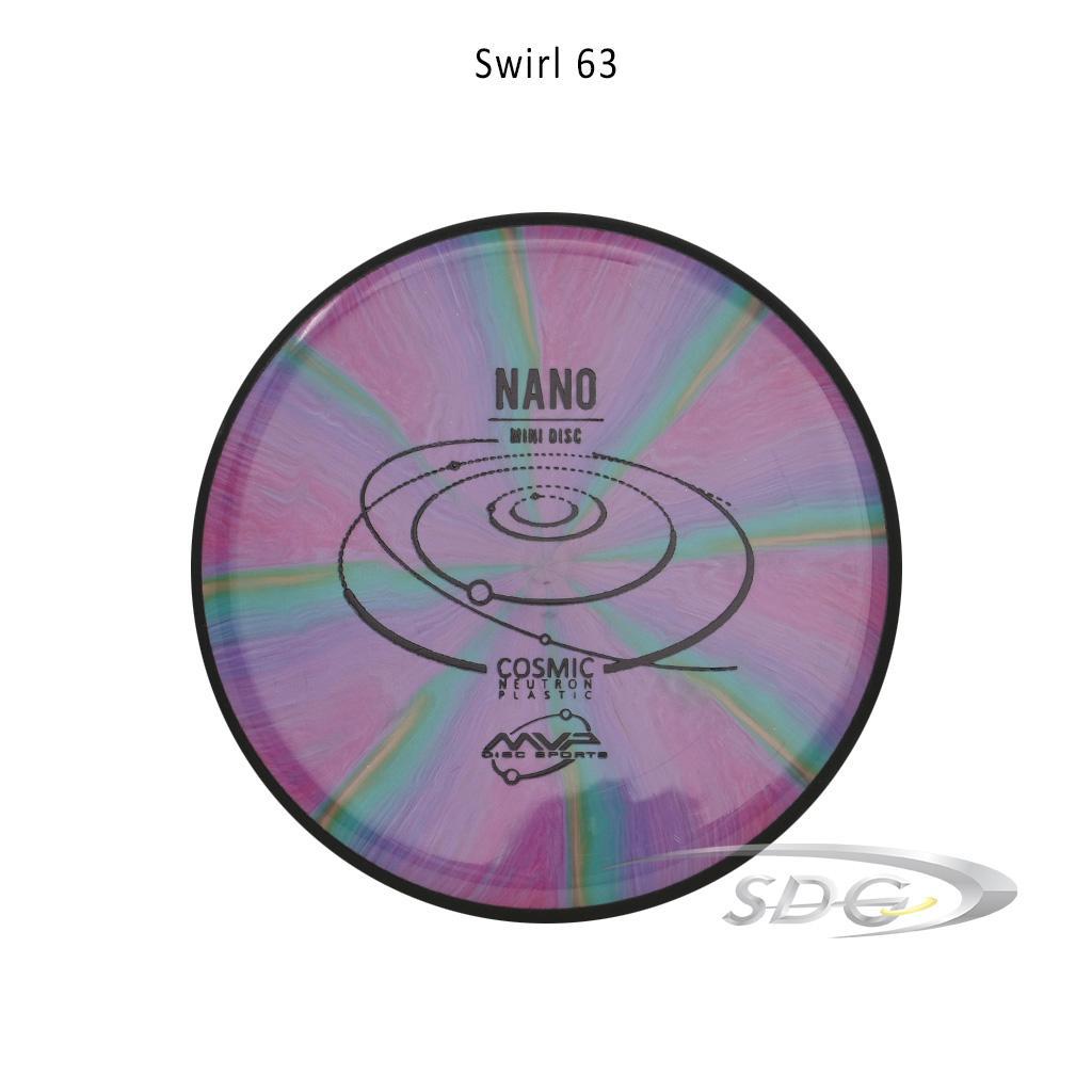 mvp-cosmic-neutron-nano-disc-golf-mini-marker Swirl 63 