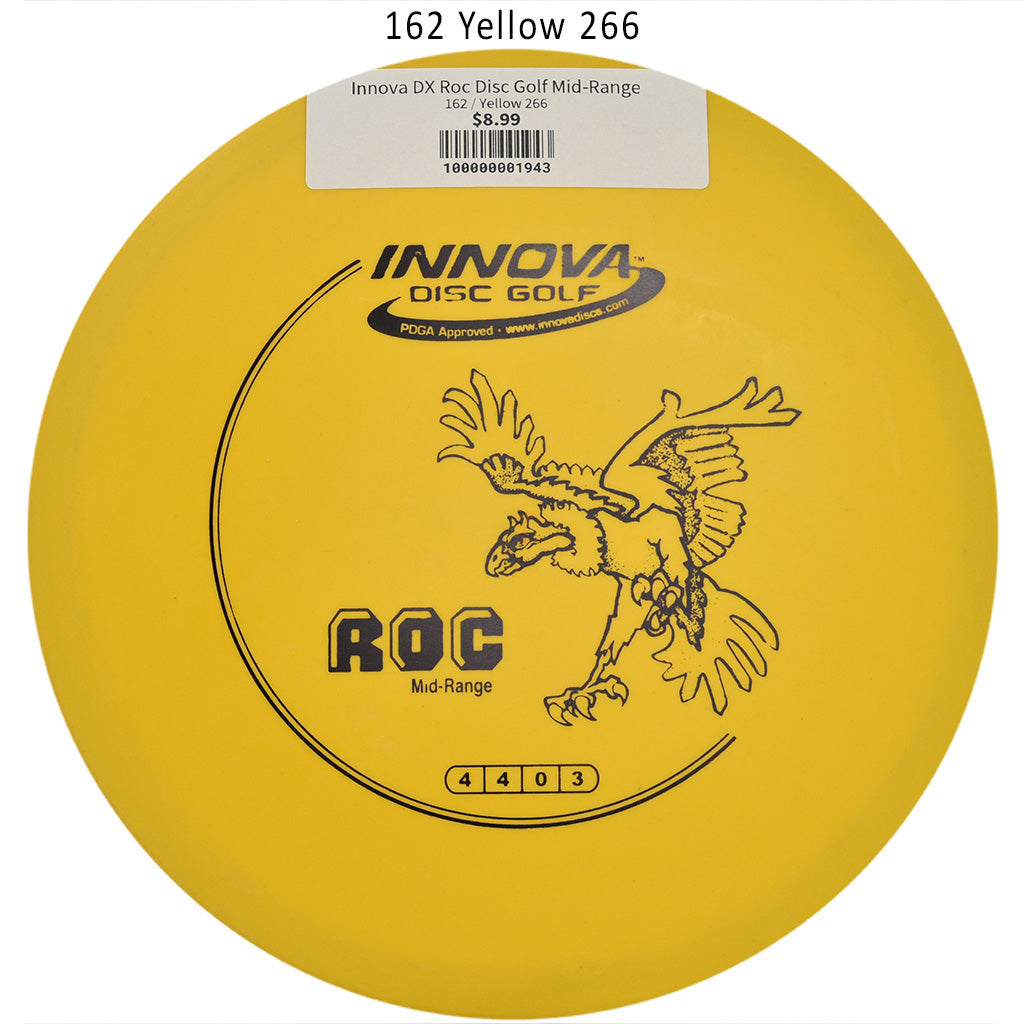 innova-dx-roc-disc-golf-mid-range 162 Yellow 266 