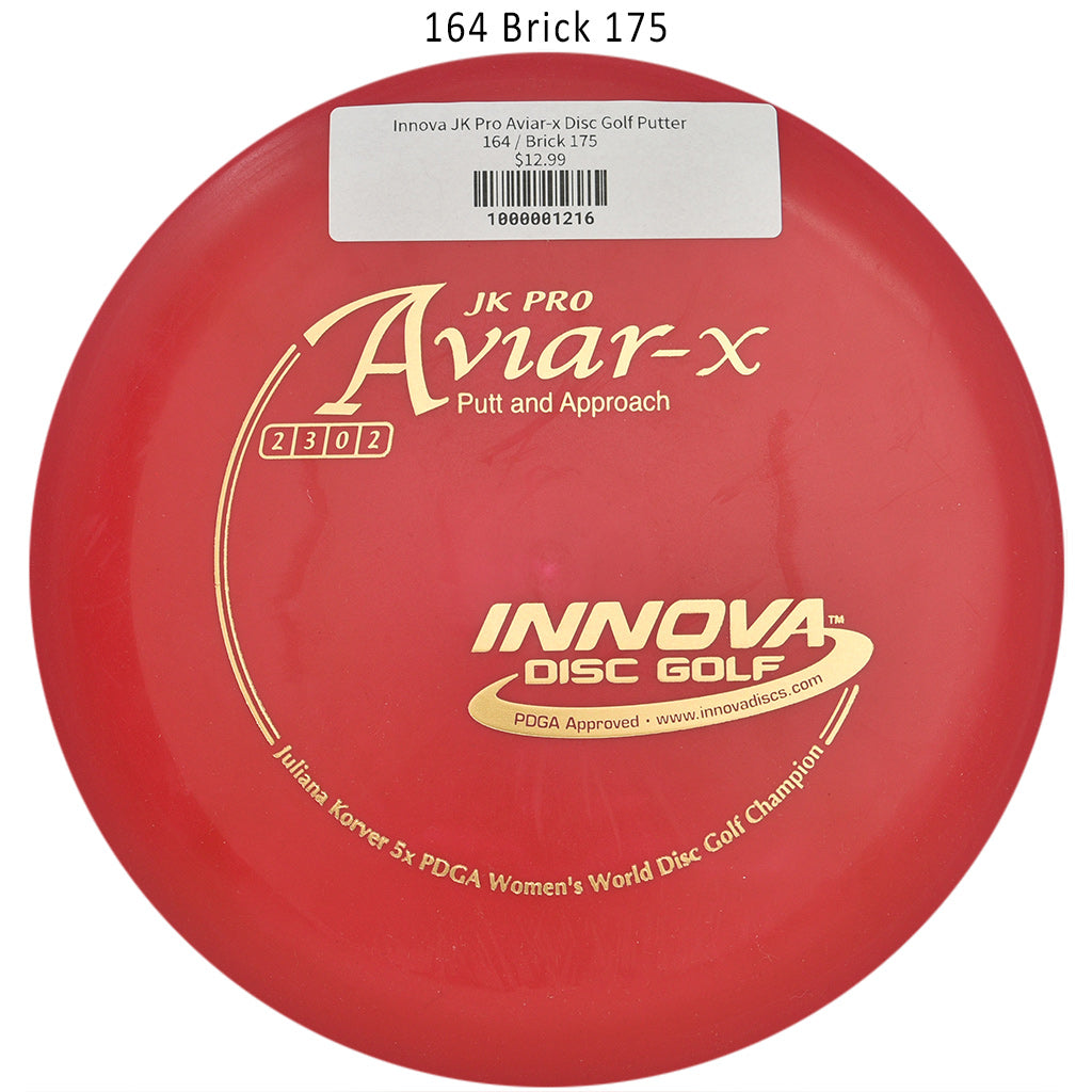 innova-jk-pro-aviar-x-disc-golf-putter 164 Brick 175