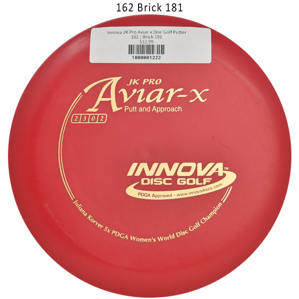 innova-jk-pro-aviar-x-disc-golf-putter 162 Brick 181