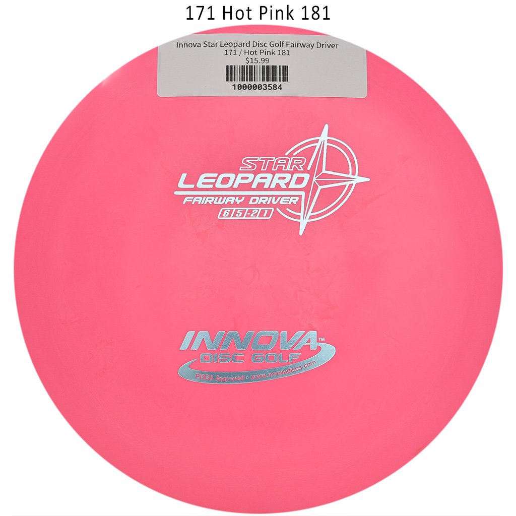 innova-star-leopard-disc-golf-fairway-driver 171 Hot Pink 181