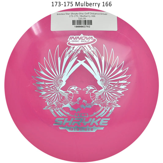 innova-star-shryke-disc-golf-distance-driver 173-175 Mulberry 166