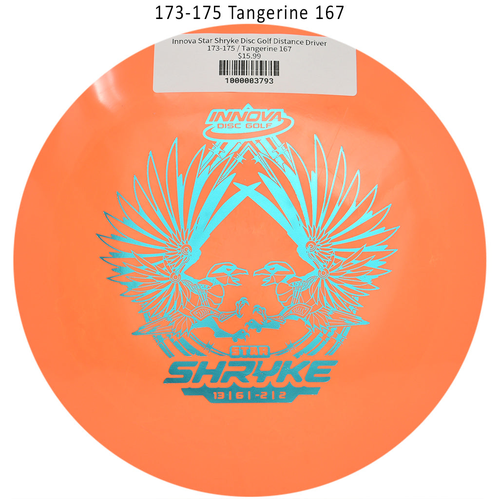 innova-star-shryke-disc-golf-distance-driver 173-175 Tangerine 167