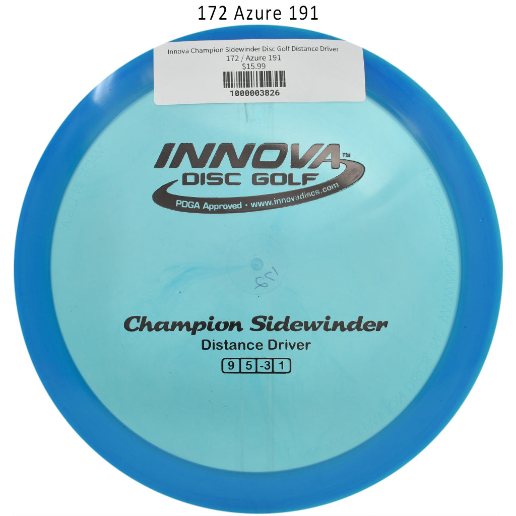 innova-champion-sidewinder-disc-golf-distance-driver 172 Azure 191 