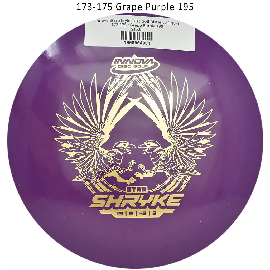 innova-star-shryke-disc-golf-distance-driver 173-175 Grape Purple 195