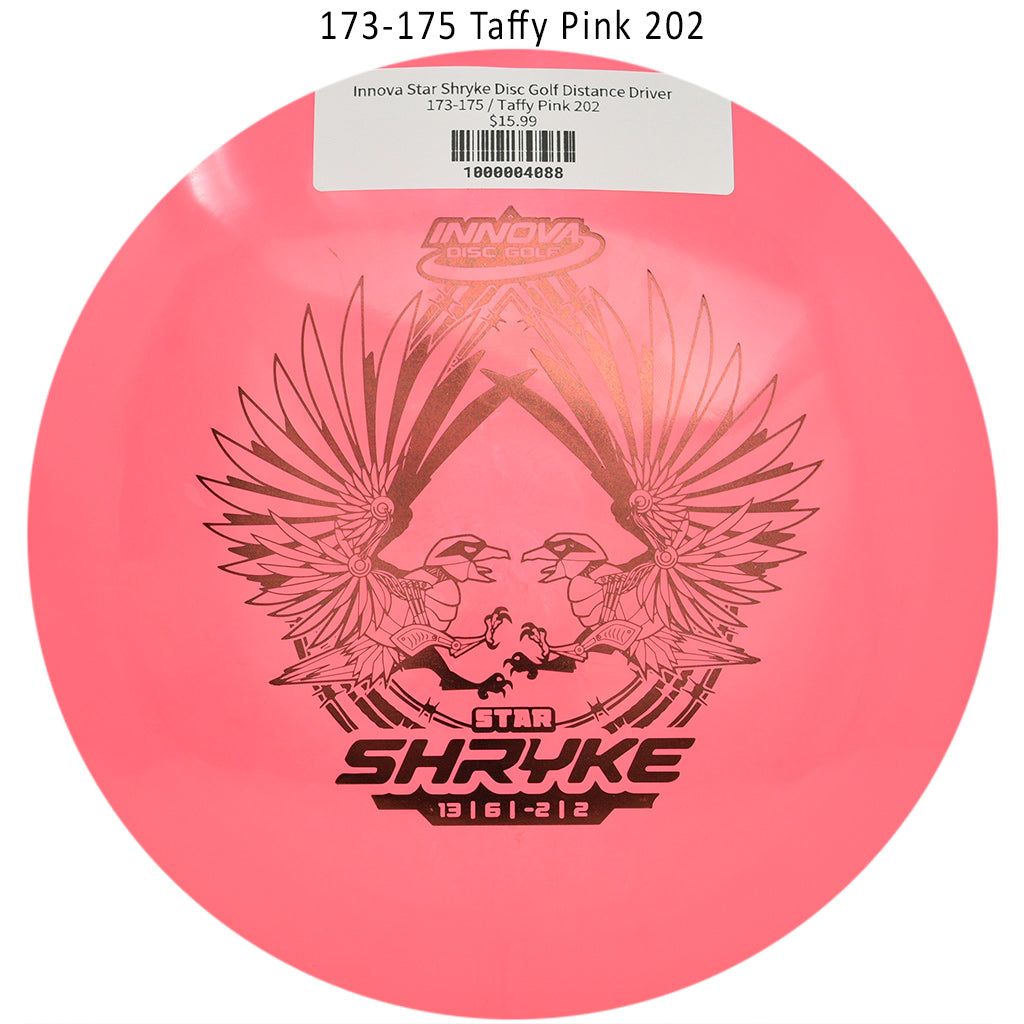 innova-star-shryke-disc-golf-distance-driver 173-175 Taffy Pink 202
