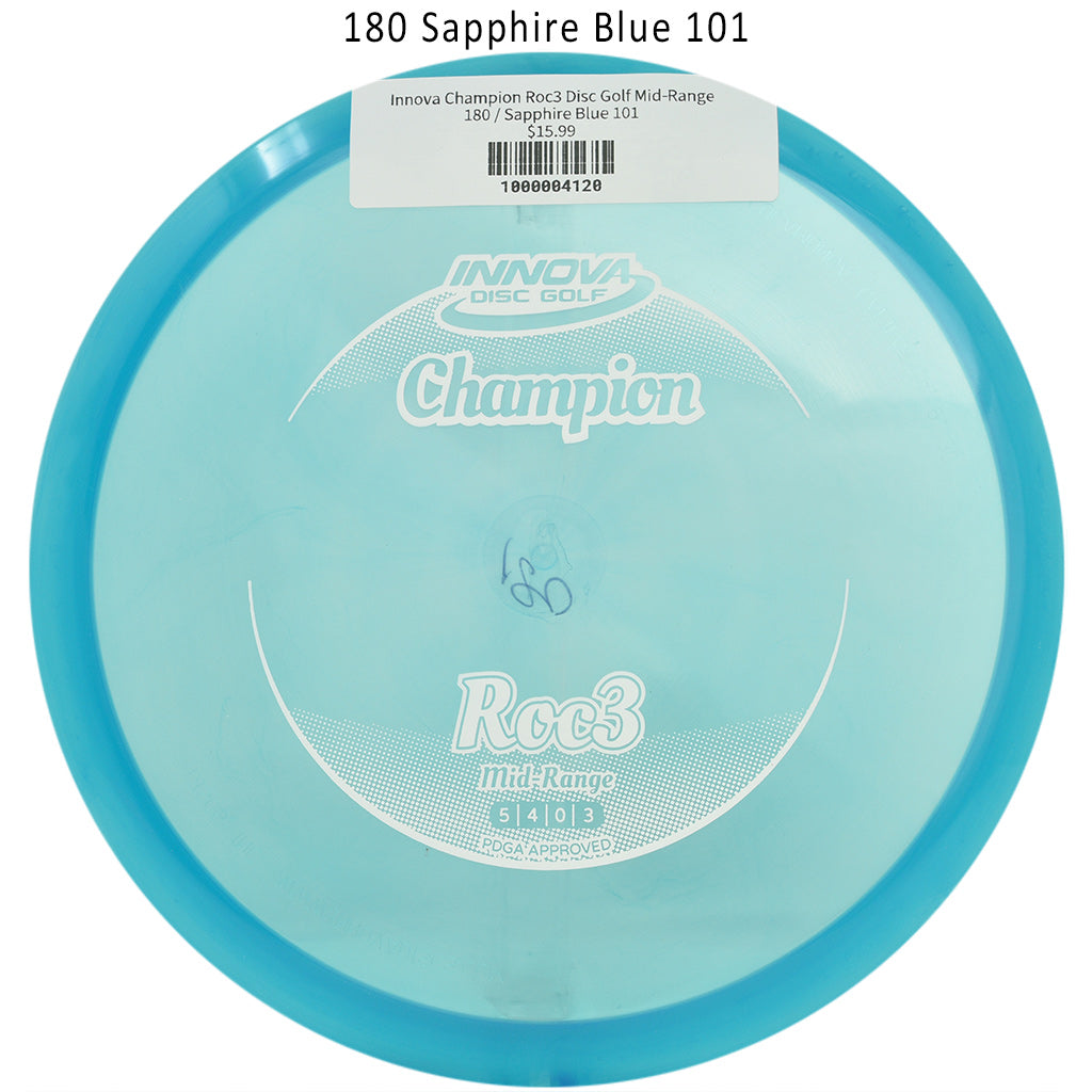 innova-champion-roc3-disc-golf-mid-range 180 Sapphire Blue 101