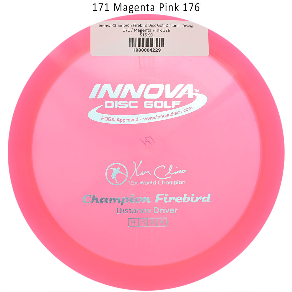 innova-champion-firebird-disc-golf-distance-driver 171 Magenta Pink 176