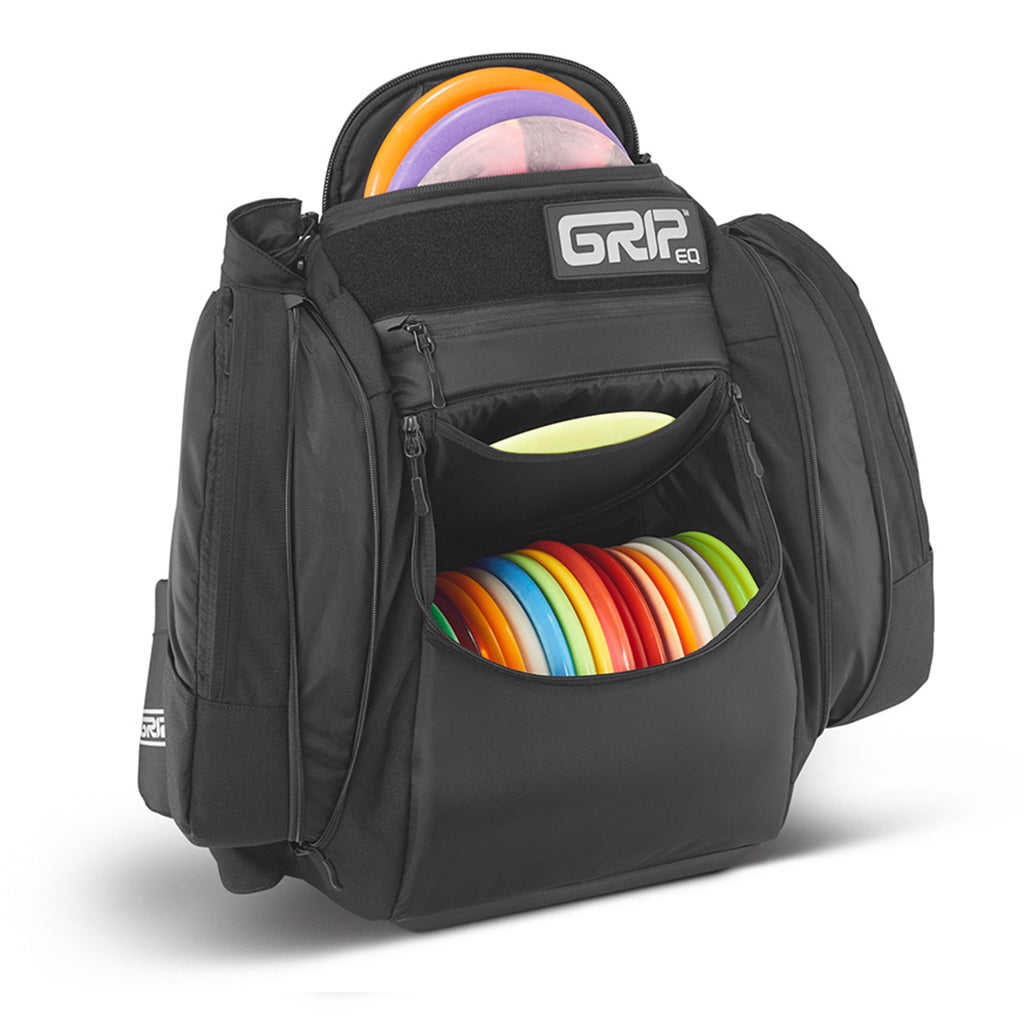 GRIPeq© AX5 Series Disc Golf Bag Coal (Black)
