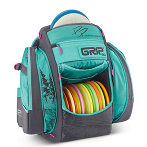 GRIPeq© Paige Pierce BX3, CX1, G2 Signature Series Disc Golf Bag