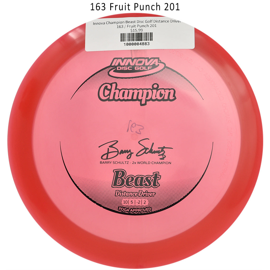 innova-champion-beast-disc-golf-distance-driver 163 Fruit Punch 201